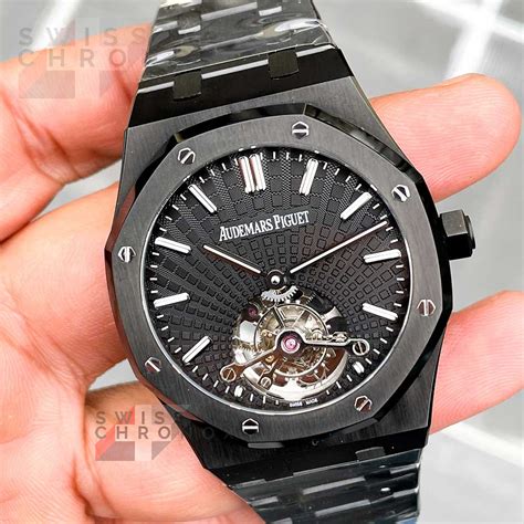 audemars piguet tourbillon black|royal oak tourbillon.